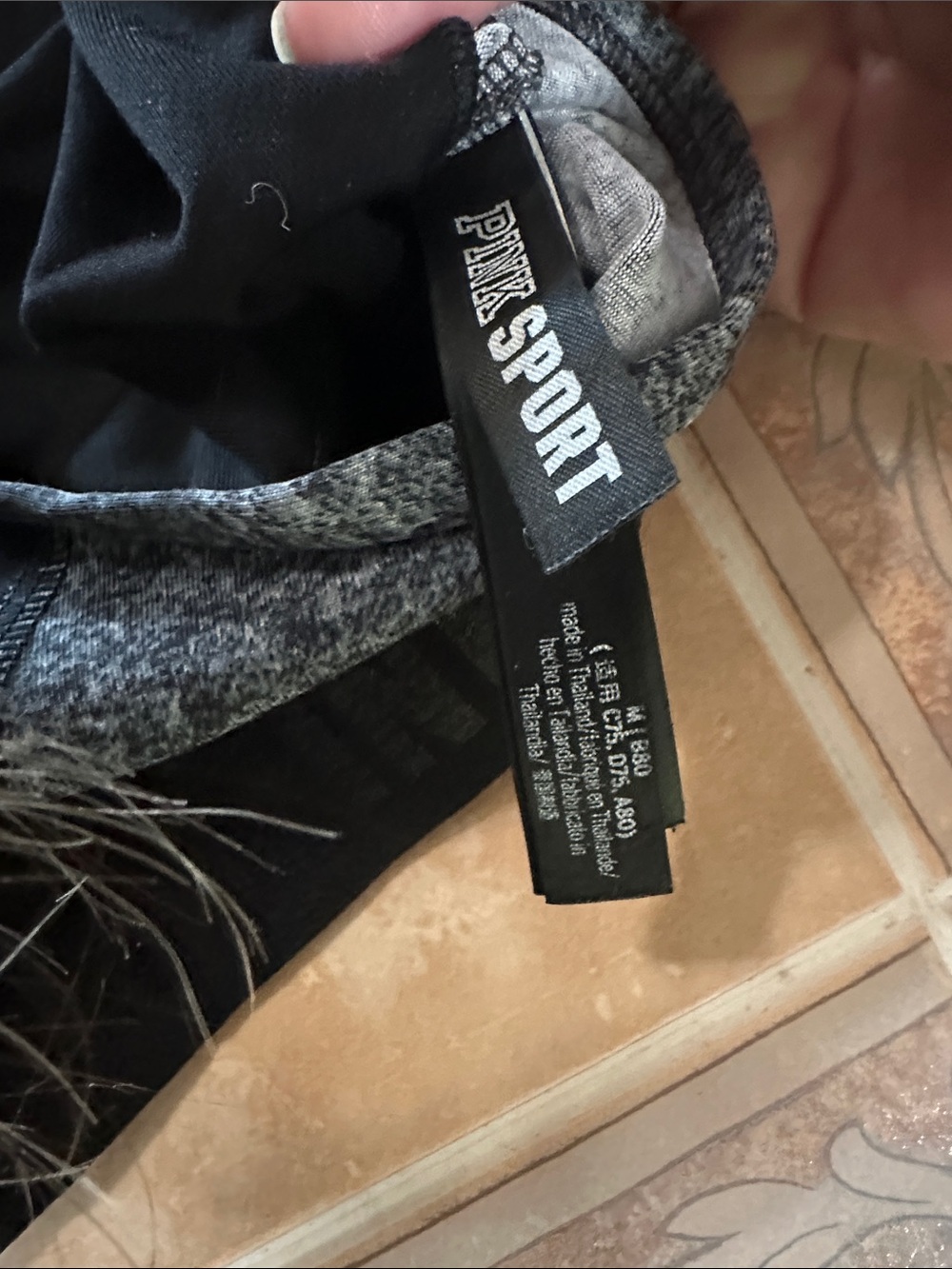 3 VS PINK Black Logo Bralettes - Picture 12 of 12